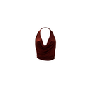 Top "Tia" Marron
