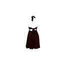 Robe Courte "Lina" Marron