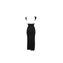Robe Dos Nu "Sofia" Noire