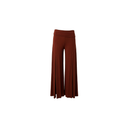 Pantalon Fluide "Livia" Marron