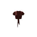 Top "Selma" Marron