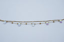 Bracelet Double Chaîne "Aura Nacrée"