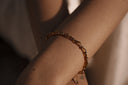 Bracelet Maillons Graphiques "Noeud Carré"