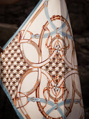 Foulard en Soie "Azur"