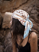 Foulard en Soie "Azur"
