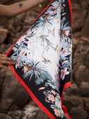 Foulard en Soie "Tropical"