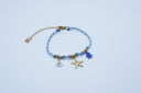 Bracelet "Ocean" Octopus Azur