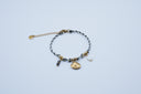 Bracelet "Océan" Coquillage Noir