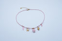 Collier "Océan" Tortue Rose