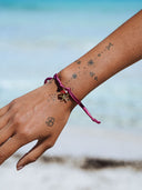 Bracelet "Lagon" Étoile Mauve