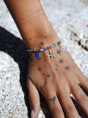 Bracelet "Ocean" Octopus Azur