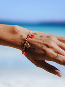 Bracelet "Océan" Crabe Rouge