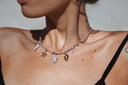 Collier "Océan" Tortue Rose