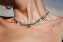Collier "Océan" Crabe Azur