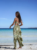 Pantalon Fluide "Verão" Vert