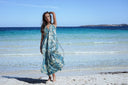 Robe Longue "Areia" Azur