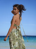 Robe Longue "Selva" Verte