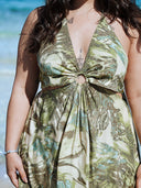 Robe Longue "Selva" Verte