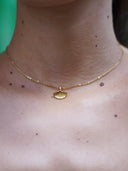 Collier Pendentif "Ginkgo"