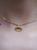 Collier Pendentif "Ginkgo"