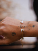 Bracelet Perles de Nacre "Marguerite"