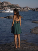 Robe Courte "Lina" Acqua