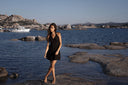 Robe Courte "Lina" Noire