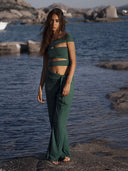 Pantalon Fluide "Eva" Acqua
