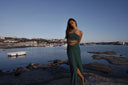 Jupe Longue "Ana" Acqua