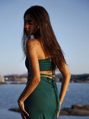 Jupe Longue "Ana" Acqua