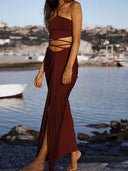 Top "Deva" Marron