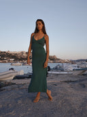 Robe Lacée "Elia" Acqua