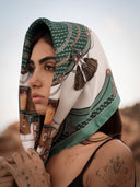 Foulard en Soie "Calèche"