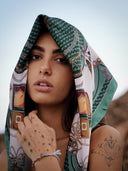 Foulard en Soie "Calèche"