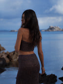 Jupe Longue "Eclipse" Violet