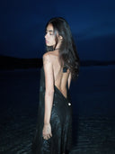 Robe Courte "Dea" Noire