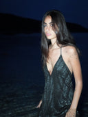 Robe Courte "Dea" Noire