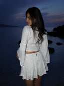 Top Evasé "Ambra" Blanc