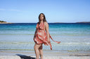 Robe Courte "Sol" Rouge