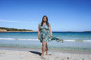 Robe Courte "Sol" Azur