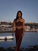 Jupe Longue "Ana" Marron