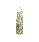 Robe Longue "Areia" Verte