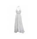 Robe Longue "Stellata" Blanche