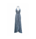 Robe Longue "Stellata" Azur