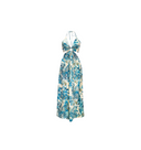 Robe Longue "Selva" Azur