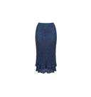 Jupe Longue "Eclipse" Bleu Azur