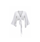 Top Evasé "Ambra" Blanc